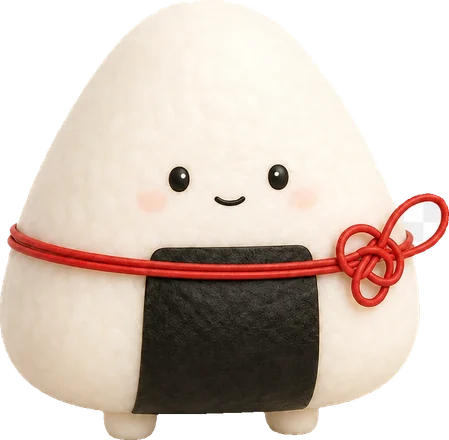 おむすびぃ（Omusuvy の案内役むすび）